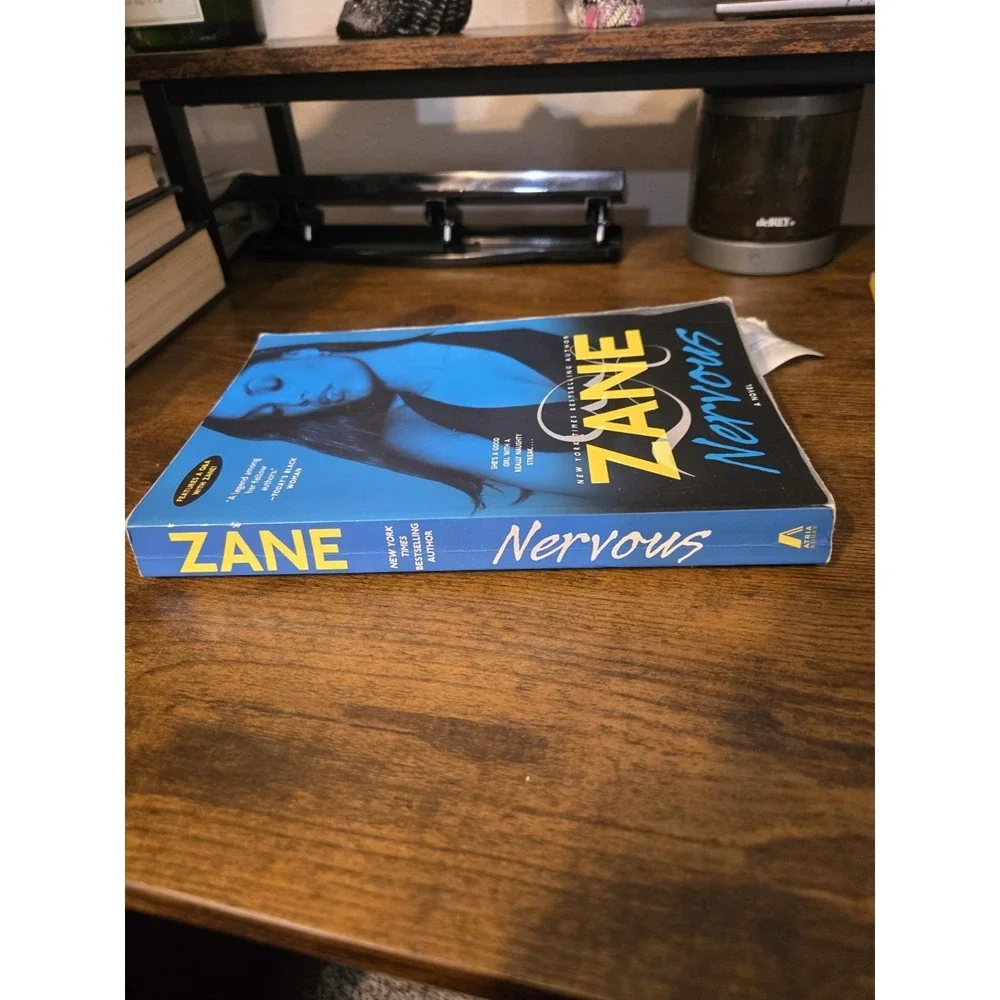 Zane Nervous‎ Paperback 2003 Atria Books Urban Fiction Romance Novel